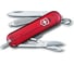 Нож-брелок Victorinox Classic Signature 0.6225.T 58 мм, 7 функций, красный полупрозрачный 1