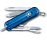 Нож-брелок Victorinox Classic Signature 0.6225.T2 58 мм, 7 функций, синий полупрозрачный 1