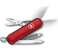 Нож-брелок Victorinox Classic SwissLite 0.6228 58 мм, 7 функций, красный