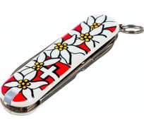 Нож-брелок Victorinox Classic 0.6203.840 58 мм, 7 функций, Edelweiss