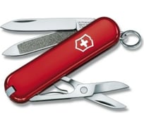 Нож-брелок Victorinox Classic 0.6203 58 мм, 7 функций, красный