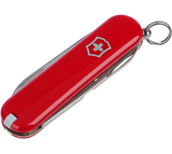 Нож-брелок Victorinox Classic 0.6203 58 мм, 7 функций, красный