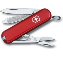Нож-брелок Victorinox Classic 0.6223 58 мм, 7 функций, красный