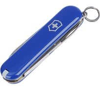 Нож-брелок Victorinox Classic 0.6223.2 58 мм, 7 функций, синий