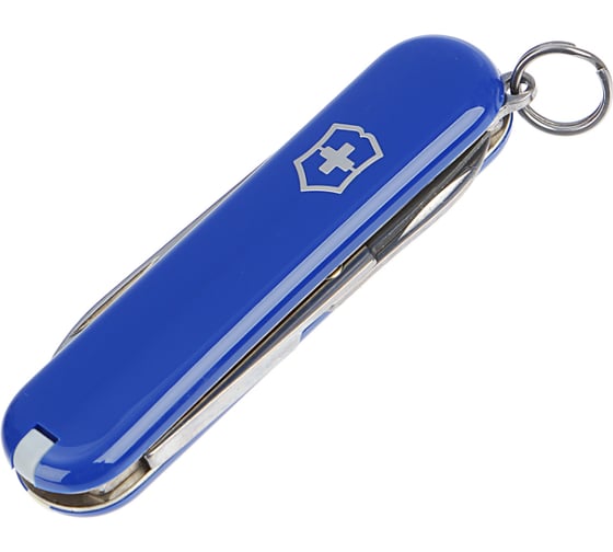 Нож-брелок Victorinox Classic 0.6223.2 58 мм, 7 функций, синий 1