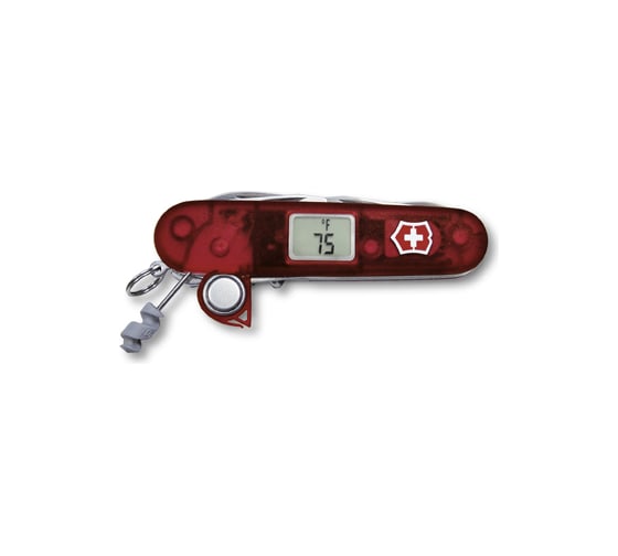 Швейцарский нож красный полупрозрачный Victorinox Traveller 1.3705.AVT