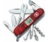 Швейцарский нож красный полупрозрачный Victorinox Traveller 1.3705.AVT 1