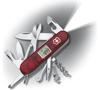 Швейцарский нож красный полупрозрачный Victorinox Traveller Lite 1.7905.AVT