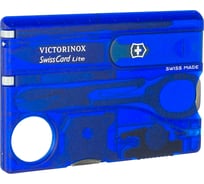 Швейцарская карточка Victorinox SwissCard Lite Blue 0.7322.T2 синяя 15641703