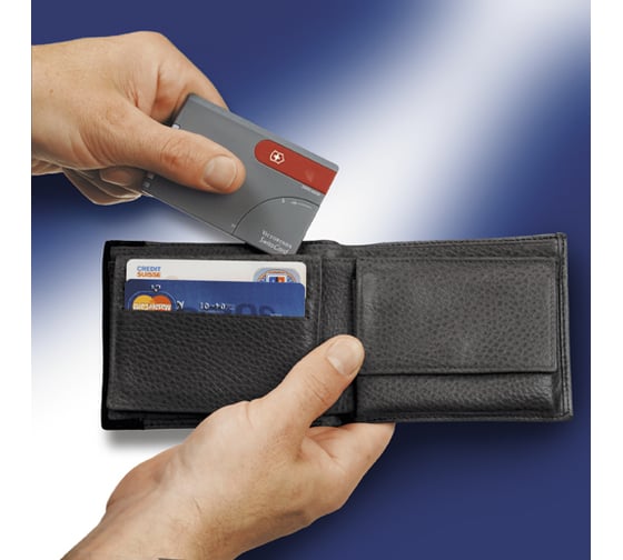Швейцарская карточка Victorinox SwissCard Lite Red 0.7300.T красная