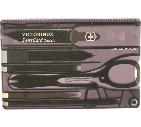 Швейцарская карточка Victorinox SwissCard Onyx 0.7133.T3 черная