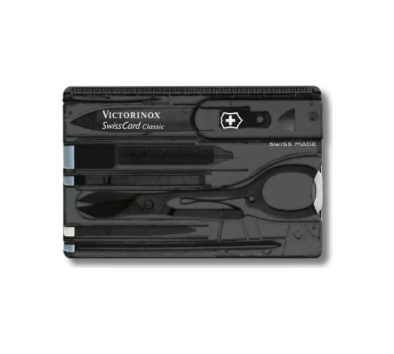 Швейцарская карточка Victorinox SwissCard Onyx 0.7133.T3 черная