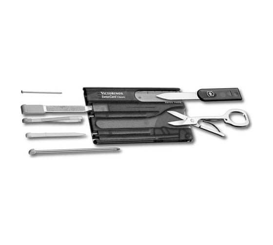 Швейцарская карточка Victorinox SwissCard Onyx 0.7133.T3 черная