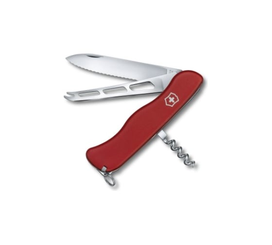 Швейцарский нож Victorinox Cheese Knife 0.8833.W 111 мм, 6 функций, красный 1