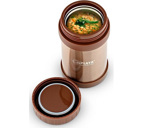 Термос LaPlaya Food Container 0.35 л, коричневый 560082