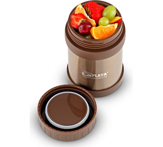 Термос LaPlaya Food Container 0.35 л, коричневый 560082