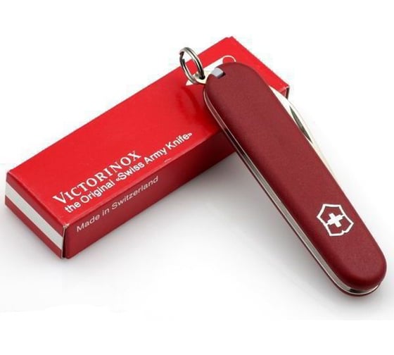 Швейцарский нож Victorinox EcoLine 2.2303 84 мм, 8 функций, красный матовый