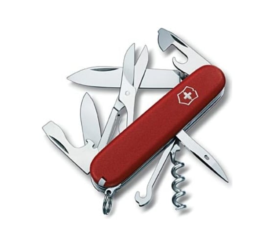 Швейцарский нож Victorinox EcoLine 3.3703 91 мм, 14 функций, красный матовый 1