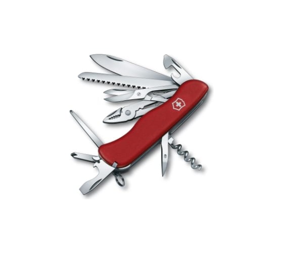 Швейцарский нож Victorinox Hercules 0.9043 111 мм, 18 функций, красный