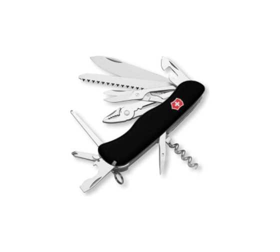 Швейцарский нож Victorinox Hercules 0.9043.3 111 мм, 18 функций, черный 1