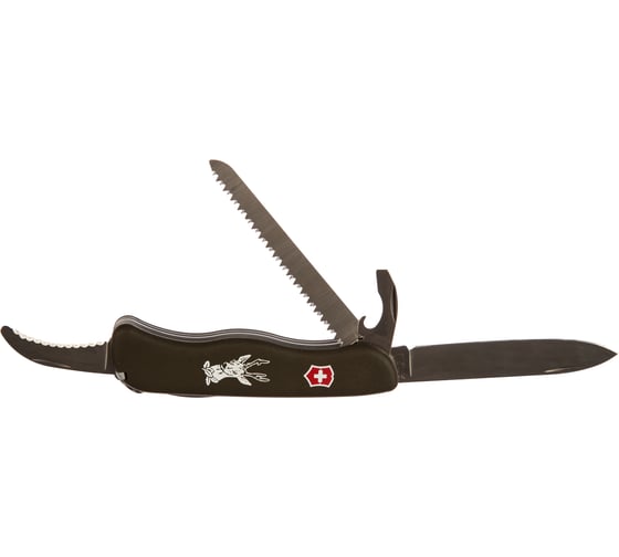 Швейцарский нож Victorinox Hunter OD 0.8873.4 111 мм, 12 функций, зеленый