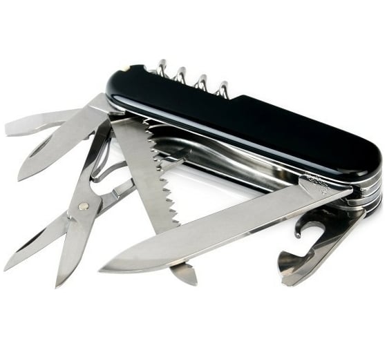 Швейцарский нож Victorinox Huntsman 1.3713.3 черный