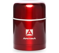 Термос для еды Арктика 0.5 л, с супер-широким горлом, красный 302-500-RD
