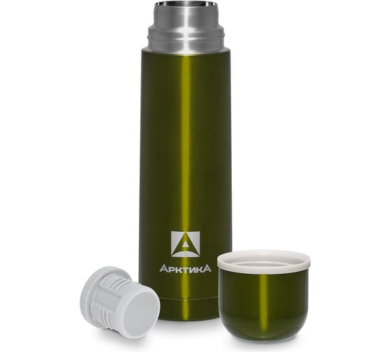 Классический термос с узким горлом Арктика 0.5 л, болотный 102-500-GN