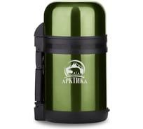 Универсальный термос для еды и напитков Арктика 0.8 л, болотный 202-800