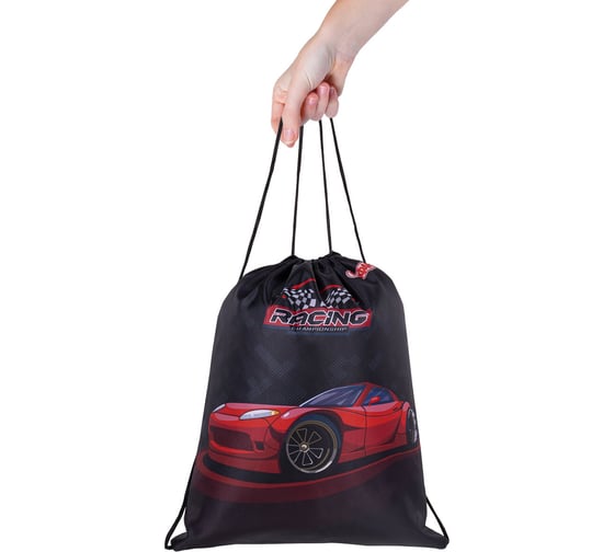 Мешок для обуви Пифагор 1 отделение, 42x34 см, rocket car 271605