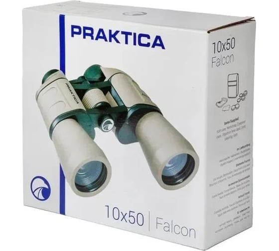 Бинокль Falcon Praktica 10x50, песочный PRA185 11110509