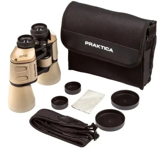 Бинокль Praktica Falcon 20x50, песочный 11120509
