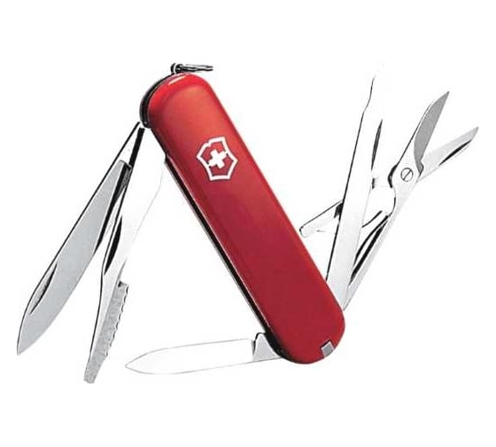 Швейцарский нож Victorinox Executive 74 мм, 10 функций, красный 0.6603