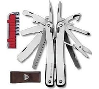 Мультитул Victorinox SwissTool Spirit 38 кожаный чехол 3.0238.L