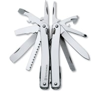 Мультитул Victorinox SWISSTOOL SPIRIT в кожаном чехле 3.0223.L