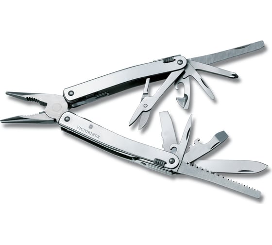 Мультитул Victorinox SWISSTOOL SPIRIT II в кожаном чехле 3.0224.L
