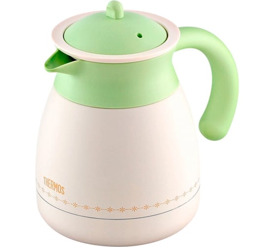 Кувшин-термос со стальной колбой THERMOS TGR-601HBG Carafe 0.6 л, белый 433190 1