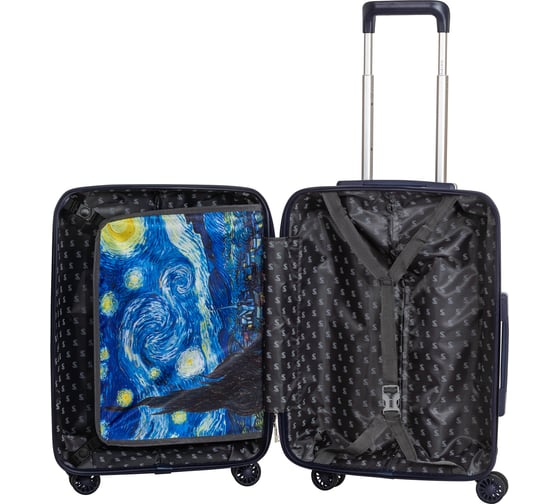 Чемодан SUPRA STS-1004-S, Navy Blue