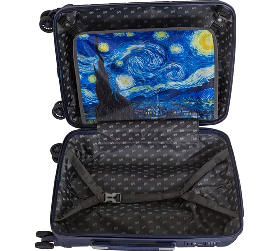 Чемодан SUPRA STS-1004-S, Navy Blue