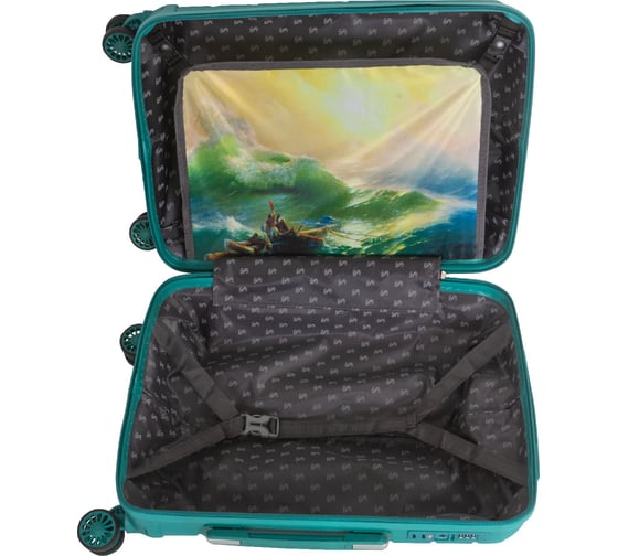 Чемодан SUPRA STS-1004-S, Marine Green