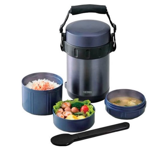 Многофункциональный термос для еды THERMOS JBG-2000 синий, 2 л 150516
