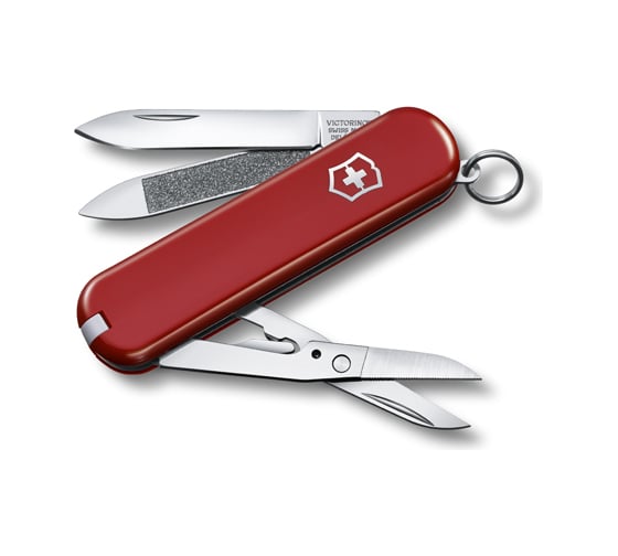 Красный нож 65 мм 7 функций Victorinox Classic Executive 81 0.6423