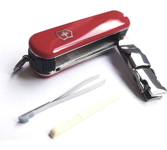 Нож Victorinox Classic Nail Clip 580 красный, 65 мм, 8 функций 0.6463