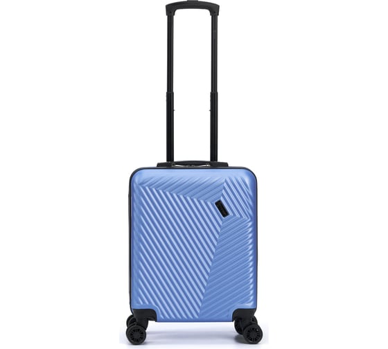 Чемодан Torber Lama, синий, ABS-пластик, 38x21x55 см, 37 л T1919S-Blue