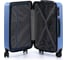 Чемодан Torber Lama, синий, ABS-пластик, 43x25,5x67 см, 62 л T1919M-Blue 3