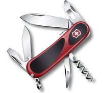 Красный нож 85 мм 12 функций Victorinox EvoGrip S101 2.3603.SC