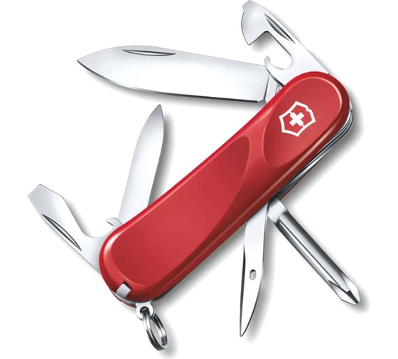 Нож Victorinox Evolution 11 красный, 85 мм, 13 функций 2.4803.E 1