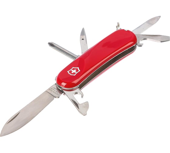 Нож Victorinox Evolution 11 красный, 85 мм, 13 функций 2.4803.E