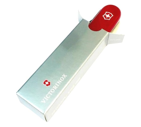 Нож Victorinox Evolution 11 красный, 85 мм, 13 функций 2.4803.E