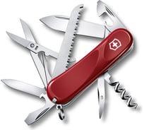 Красный нож 85 мм 15 функций Victorinox Evolution 17 2.3913.E